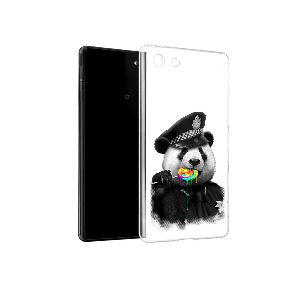 

Чехол MyPads Tocco для Sony Xperia M5 Панда полиция (PT16167.241.130), Прозрачный, Tocco