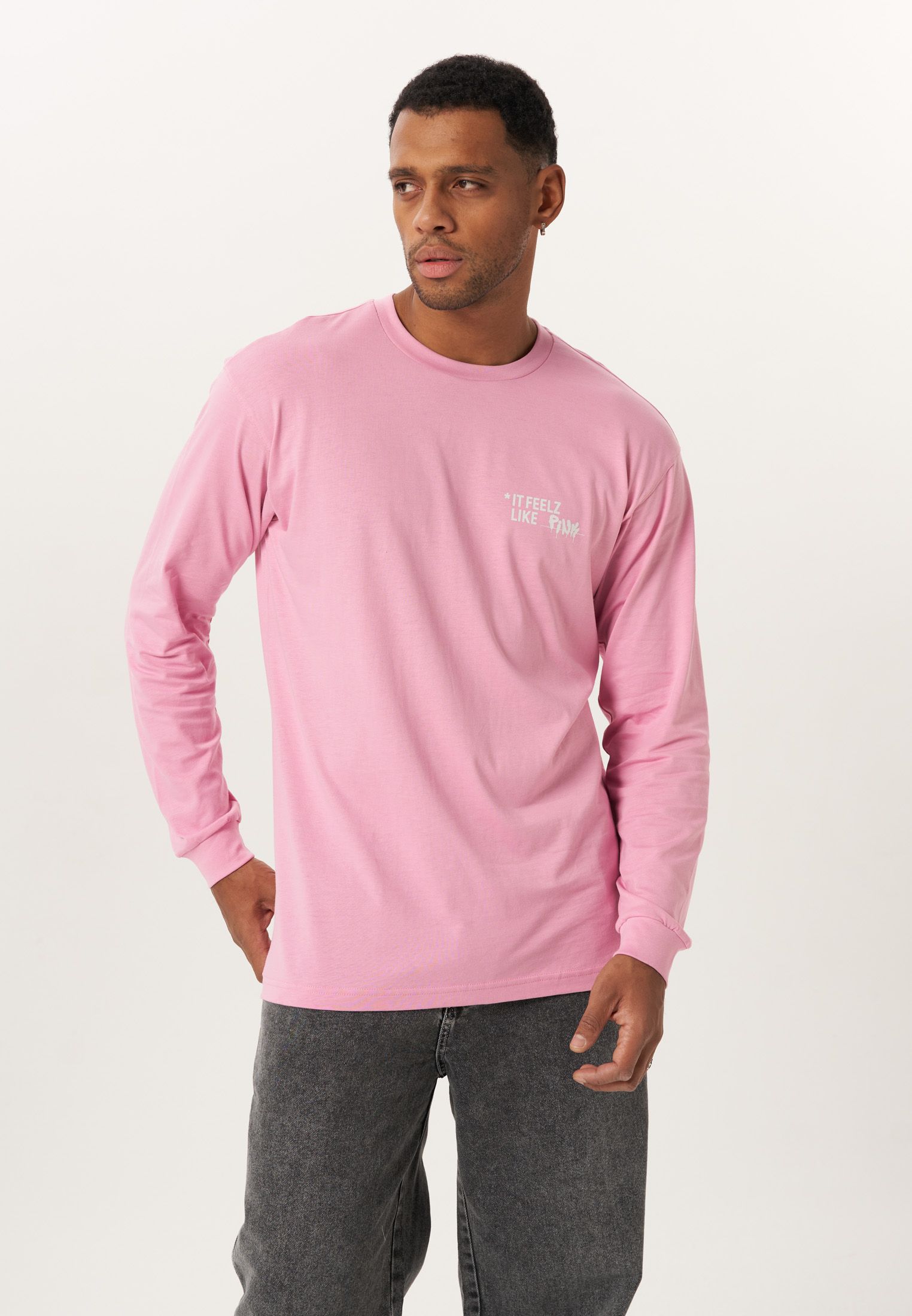 

Лонгслив мужской Feelz Pink розовый M, Pink