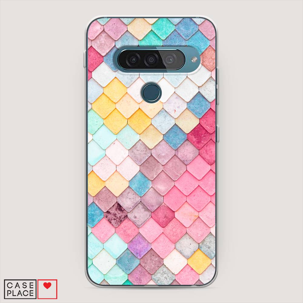 

Чехол Awog "Нежные ромбики" для LG G8s ThinQ, 84050-4