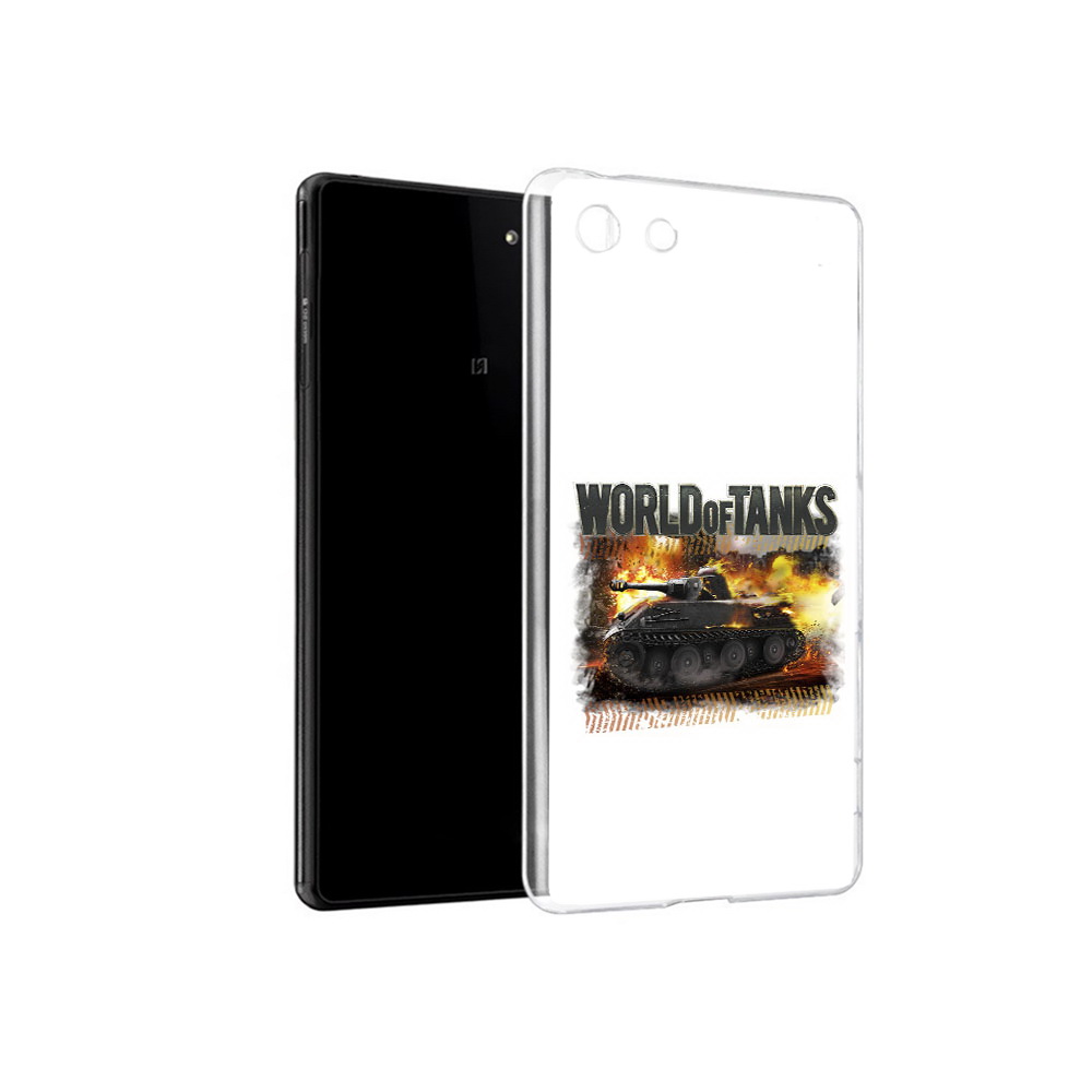 

Чехол MyPads Tocco для Sony Xperia M5 Мир танков-2 (PT16167.241.118), Прозрачный, Tocco