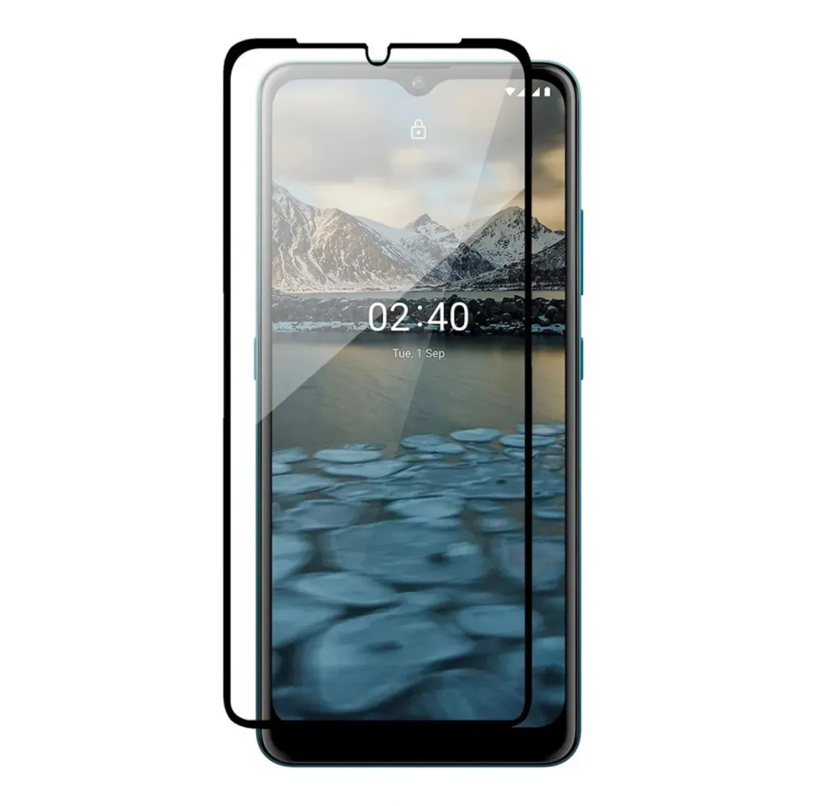 

Защитное стекло TFN для смартфона Nokia 2.4 2.5D black, Nokia 2.4