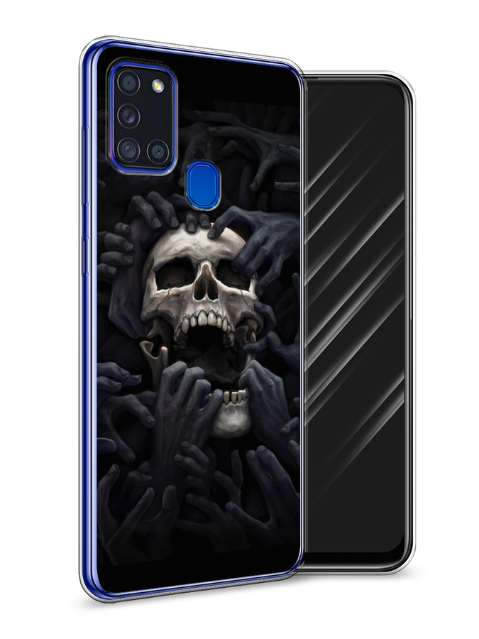 

Чехол Awog на Samsung Galaxy A21s / Самсунг A21s "Череп 29", Разноцветный, 2100250-9