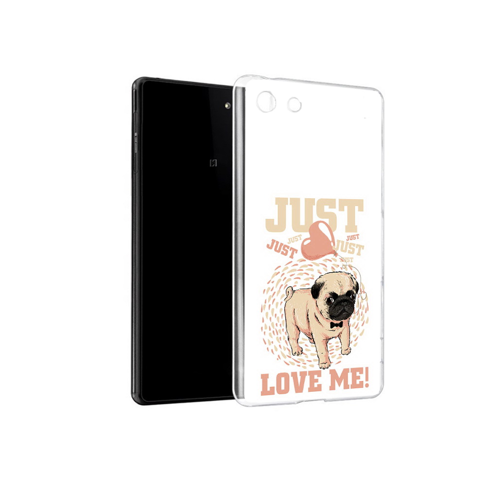 

Чехол MyPads Tocco для Sony Xperia M5 Люби меня (PT16167.241.109), Прозрачный, Tocco