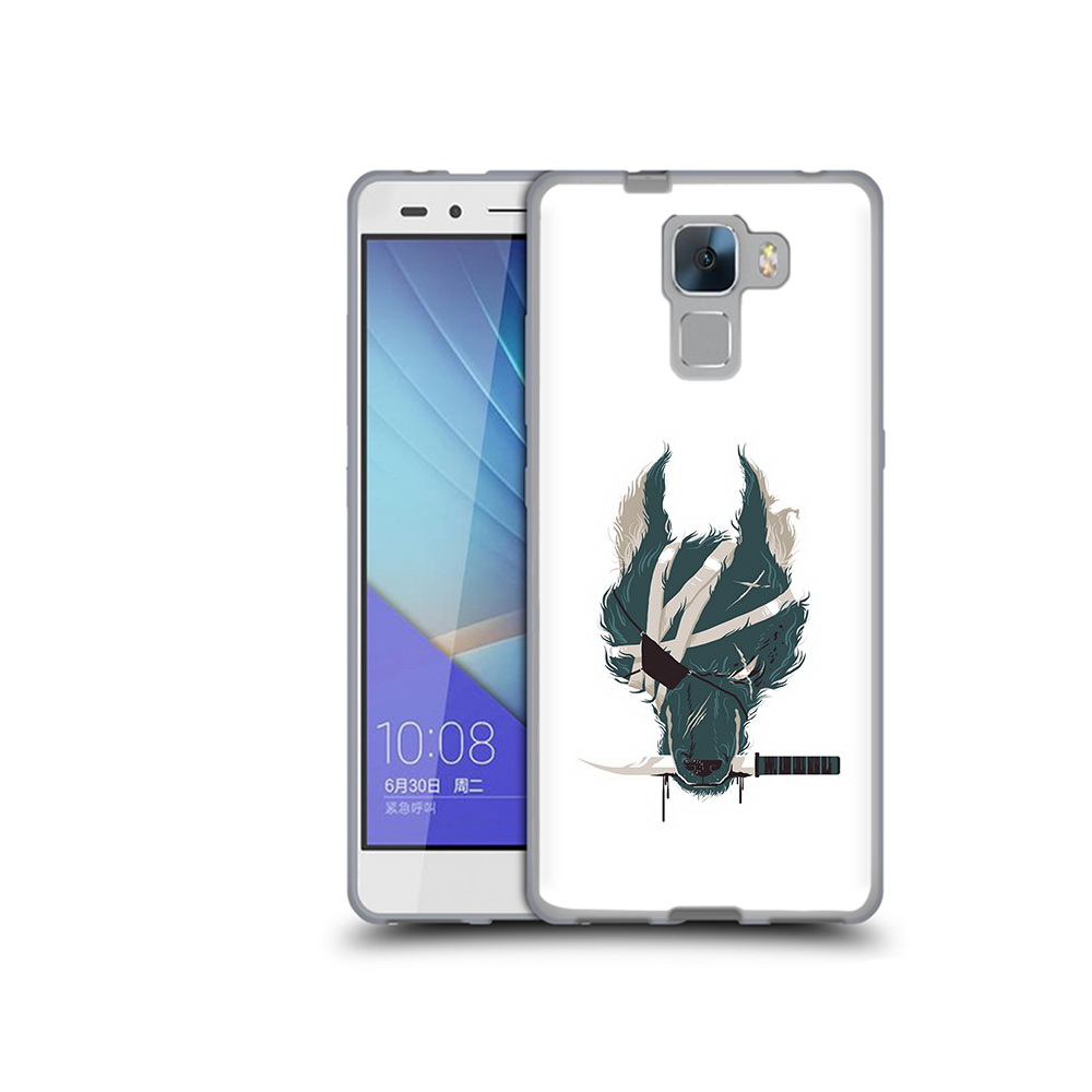 

Чехол MyPads Tocco для Honor 7 волк-разбойник (PT28758.36.271), Прозрачный, Tocco