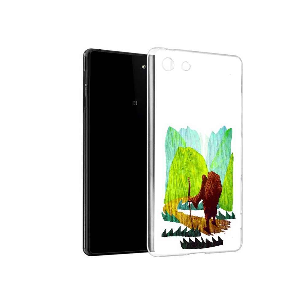

Чехол MyPads Tocco для Sony Xperia M5 Лесная тропа (PT16167.241.106), Прозрачный, Tocco