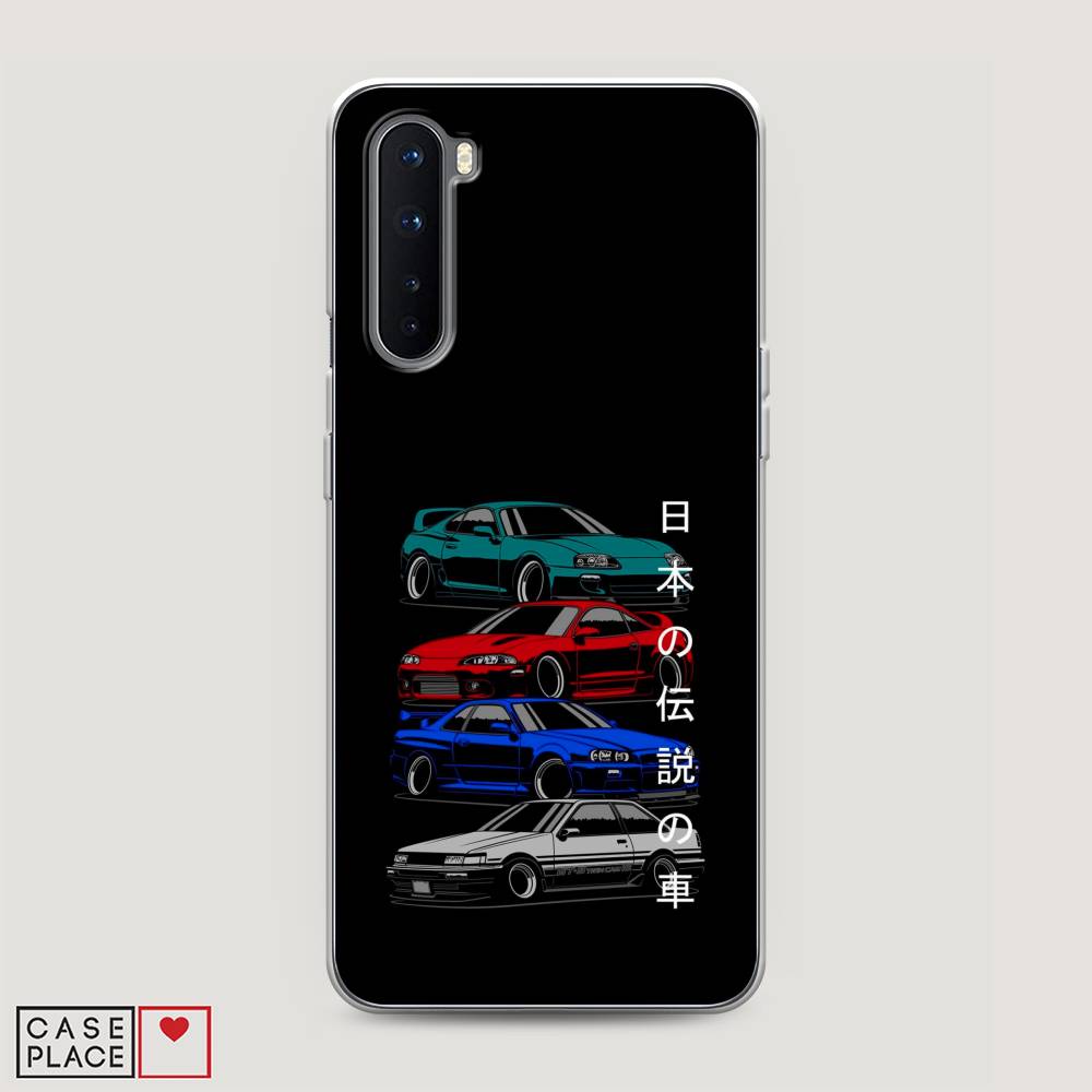 

Чехол Awog на OnePlus Nord / ВанПлас Nord "JDM Legend cars", Зеленый;красный;синий, 151350-5