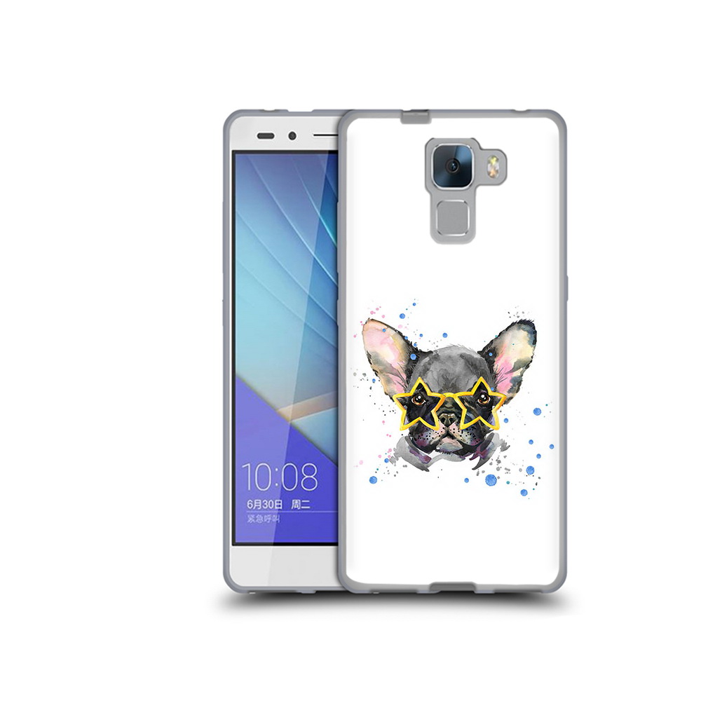 

Чехол MyPads Tocco для Honor 7 буля в очках (PT28758.36.252), Прозрачный, Tocco
