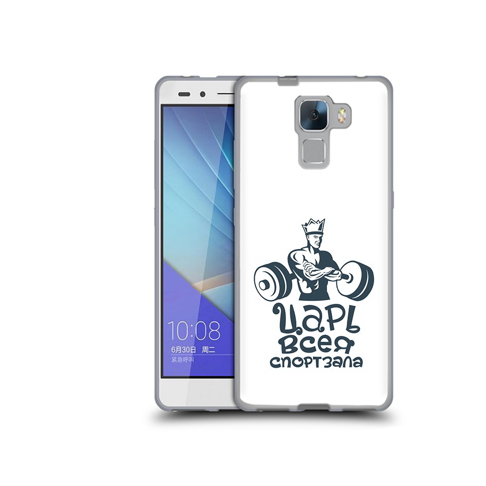 

Чехол MyPads Tocco для Honor 7 бодибилдинг царь спортзала (PT28758.36.239), Прозрачный, Tocco