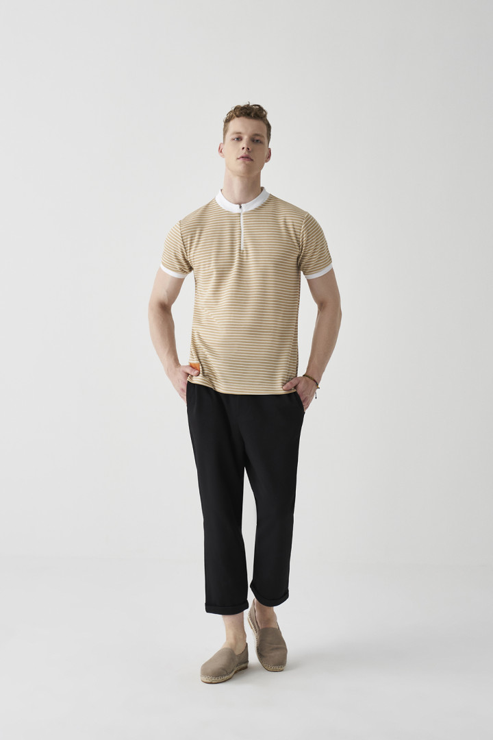 

Футболка мужская King Brich T-SHIRT1301 коричневая 2XL (товары доставляются из-за рубежа), T-SHIRT1301