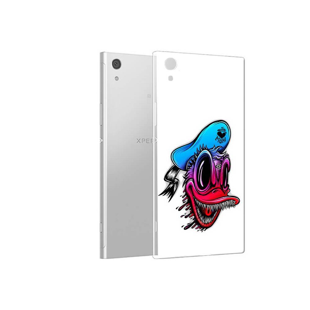 

Чехол MyPads Tocco для Sony Xperia XA1 Дональд (PT67093.240.71), Прозрачный, Tocco
