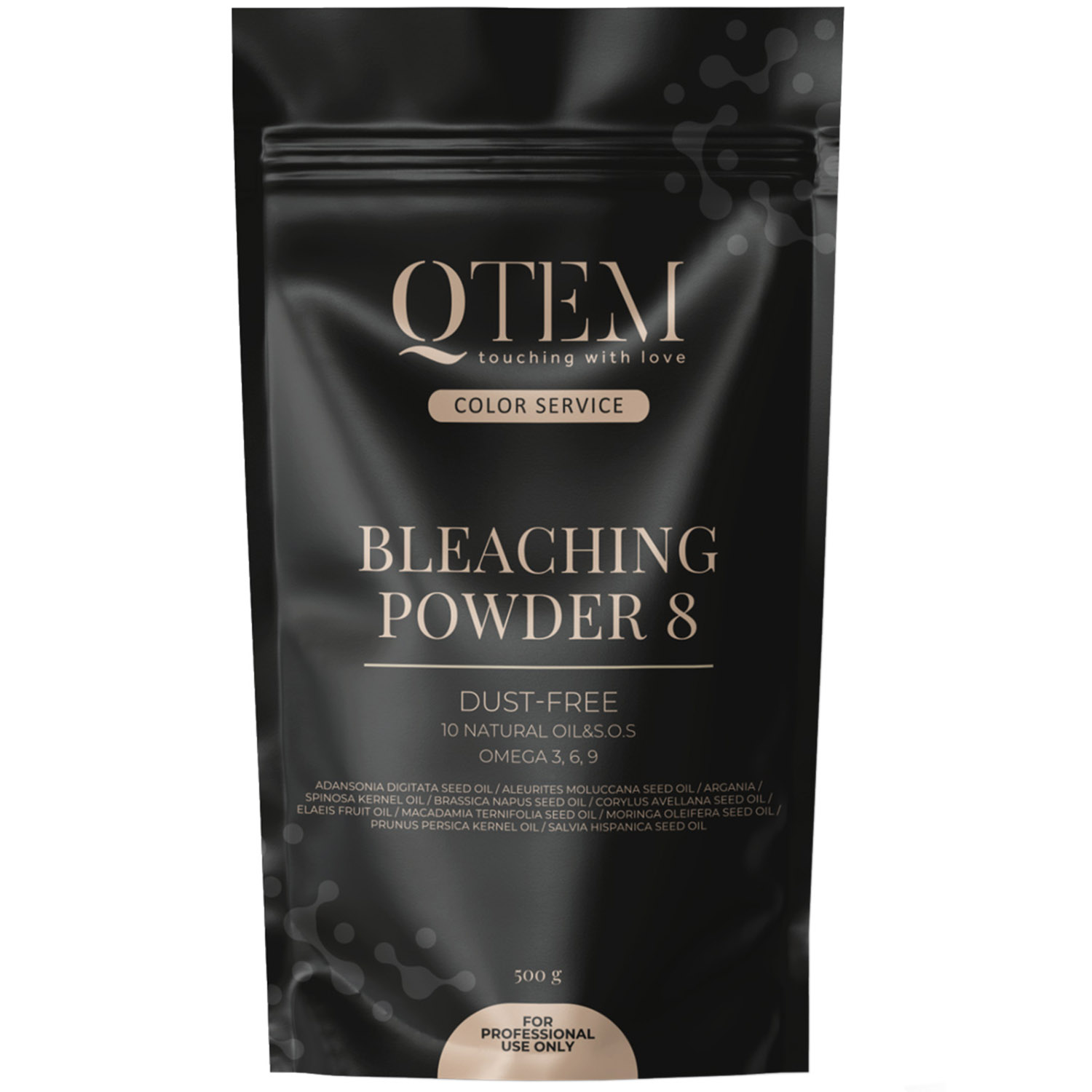 Осветляющий порошок QTEM Bleaching Powder 8 500 г