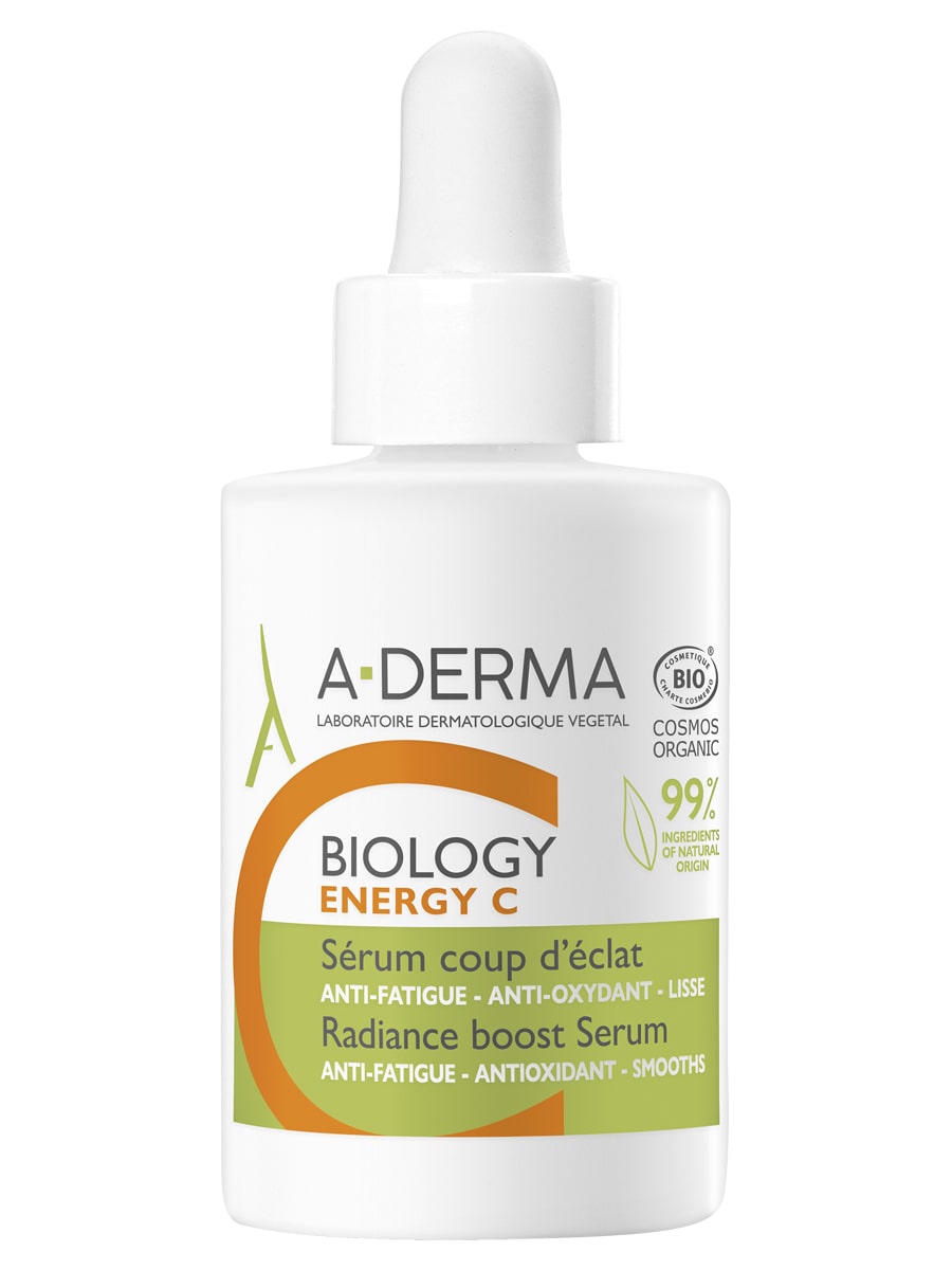 Сыворотка для лица A-Derma BIOLOGY ENERGY C сияющая 30 мл