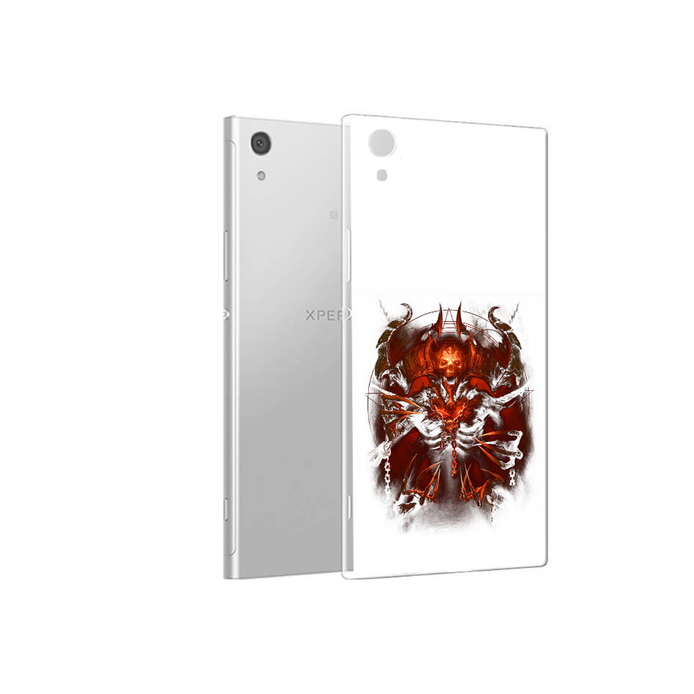 

Чехол MyPads Tocco для Sony Xperia XA1 яркий демон (PT67093.240.708), Прозрачный, Tocco