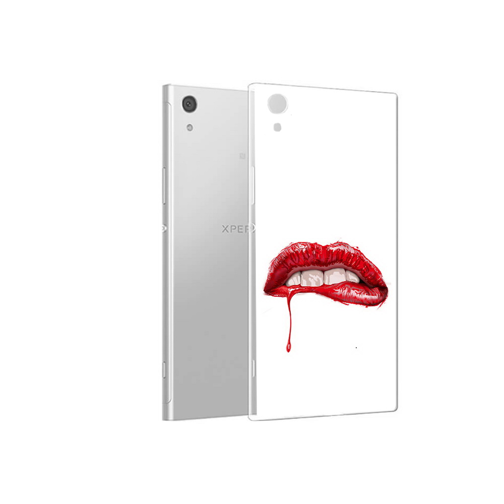 

Чехол MyPads Tocco для Sony Xperia XA1 яркие красные губы (PT67093.240.706), Прозрачный, Tocco