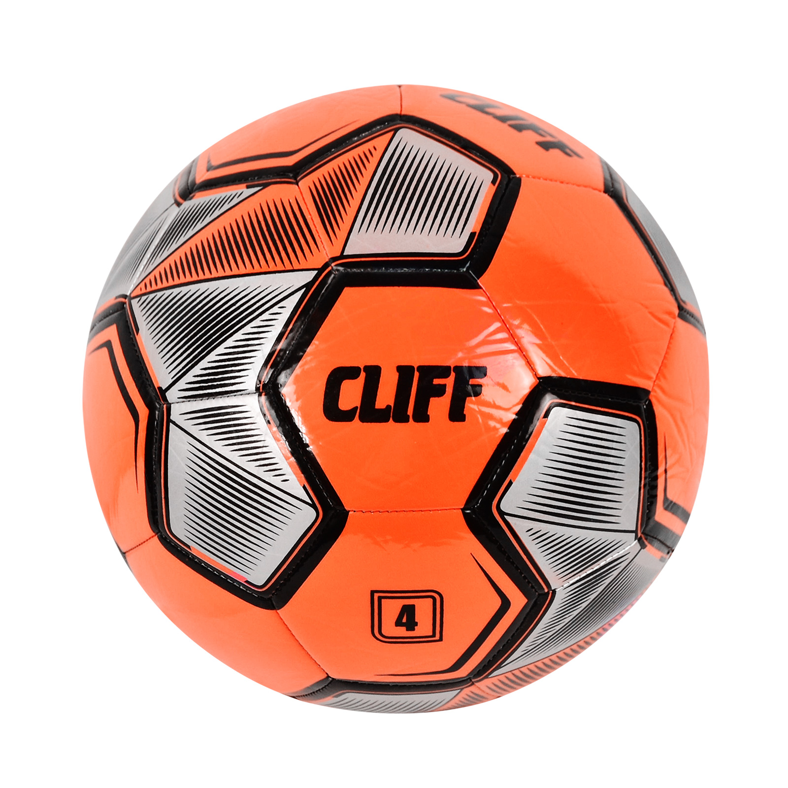

Мяч футбольный CLIFF CF-3253, 4 размер, с отскоком, PU, оранжевый
