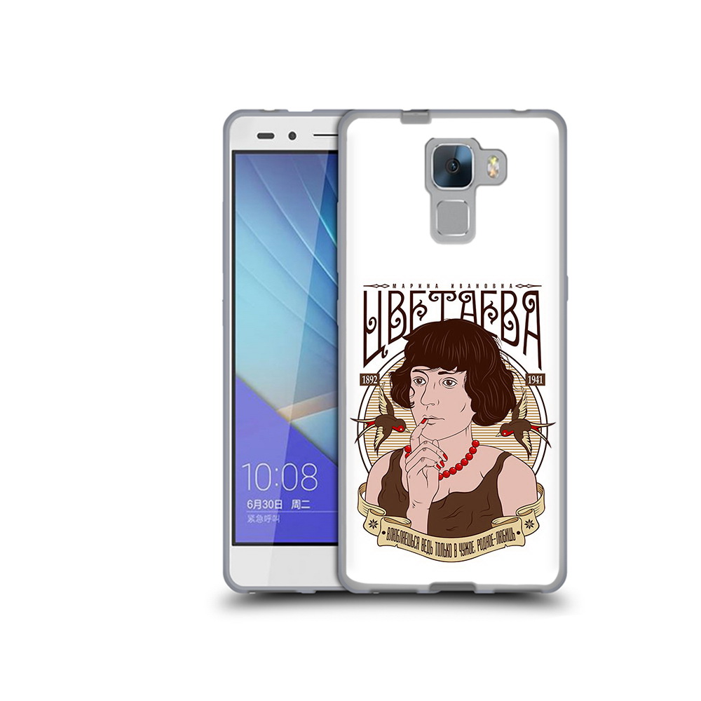 

Чехол MyPads Tocco для Honor 7 Цветаева (PT28758.36.197), Прозрачный, Tocco