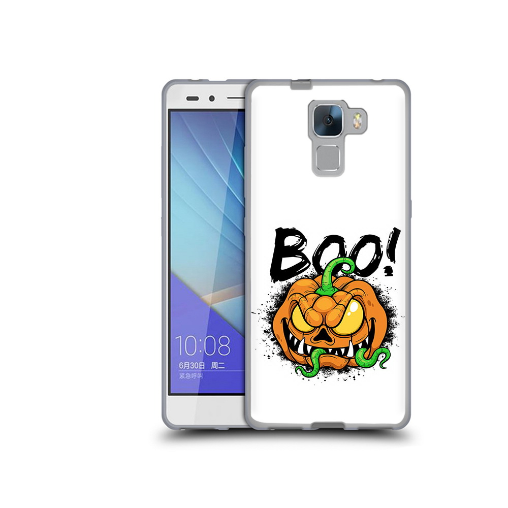 

Чехол MyPads Tocco для Honor 7 Хэллоуин бу (PT28758.36.193), Прозрачный, Tocco
