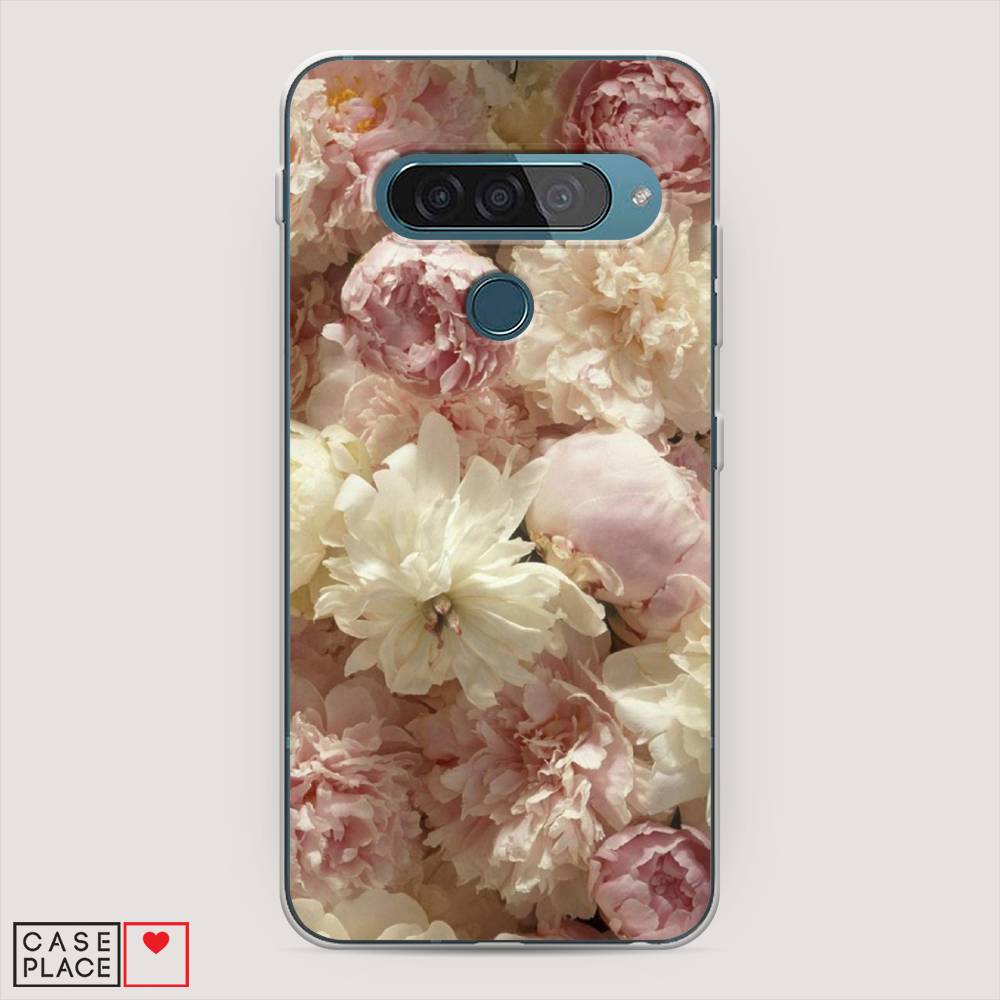 

Чехол Awog "Пионы светлые" для LG G8s ThinQ, 84050-8