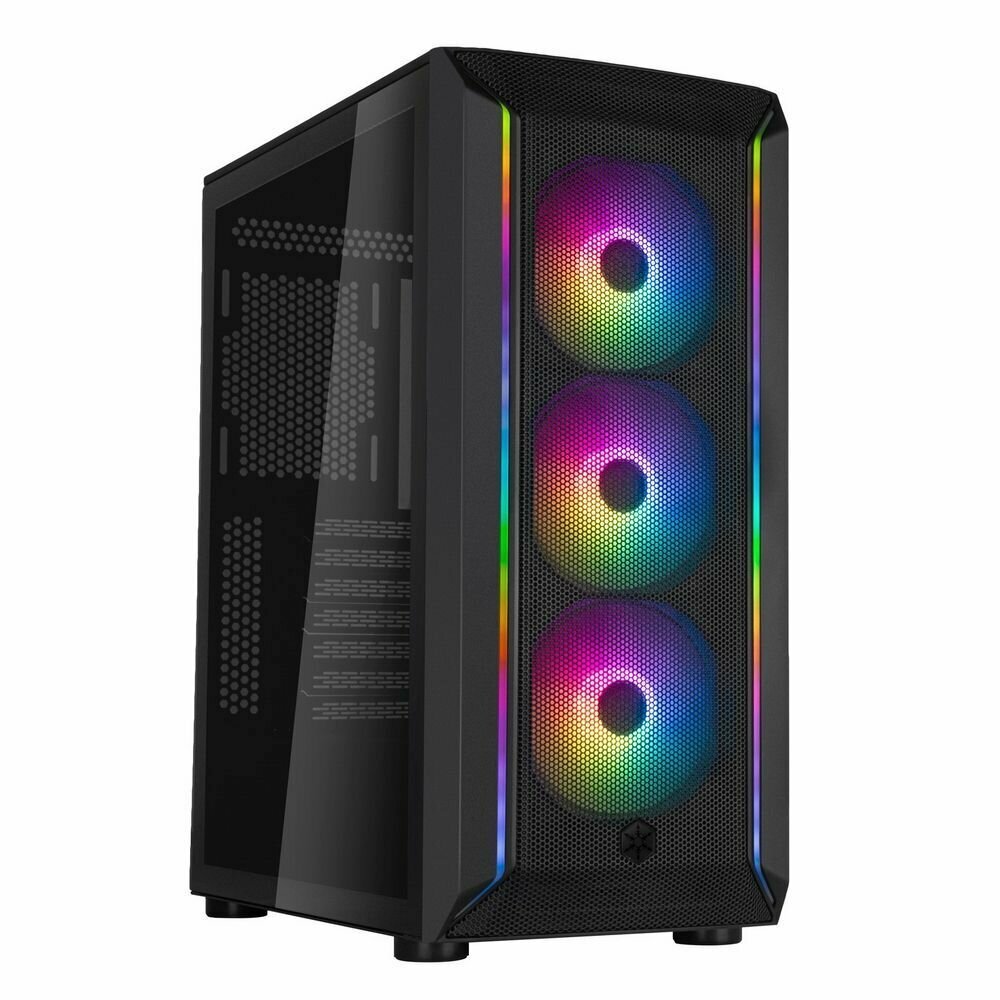 

Корпус для компьютера SilverStone G41FA511ZBG0020 High airflow ATX gaming chassis, G41FA511ZBG0020