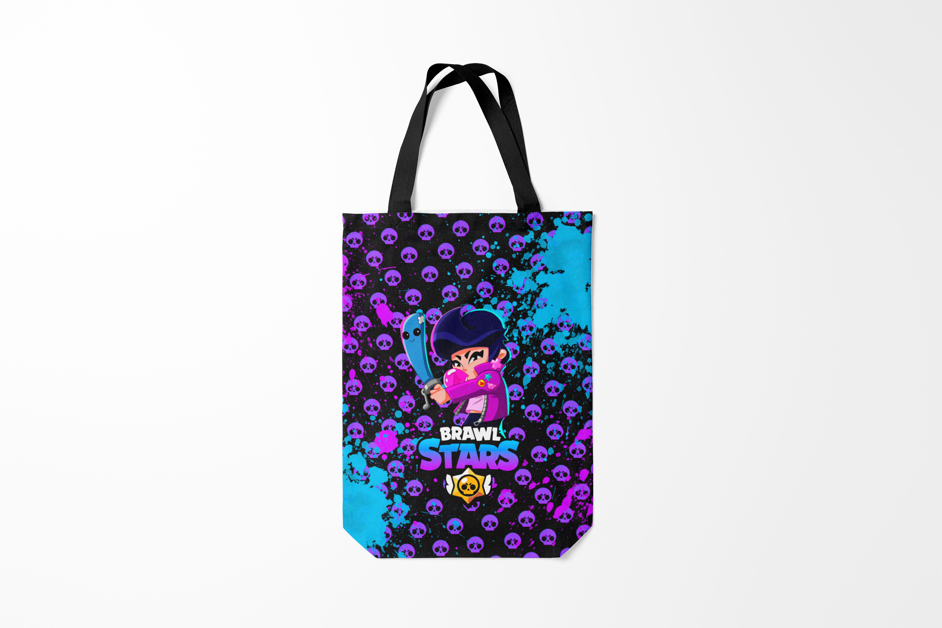 

Сумка шoппер унисекс Burnettie Brawl Stars BEAR GIRL, бирюзовый, Brawl Stars BEAR GIRL