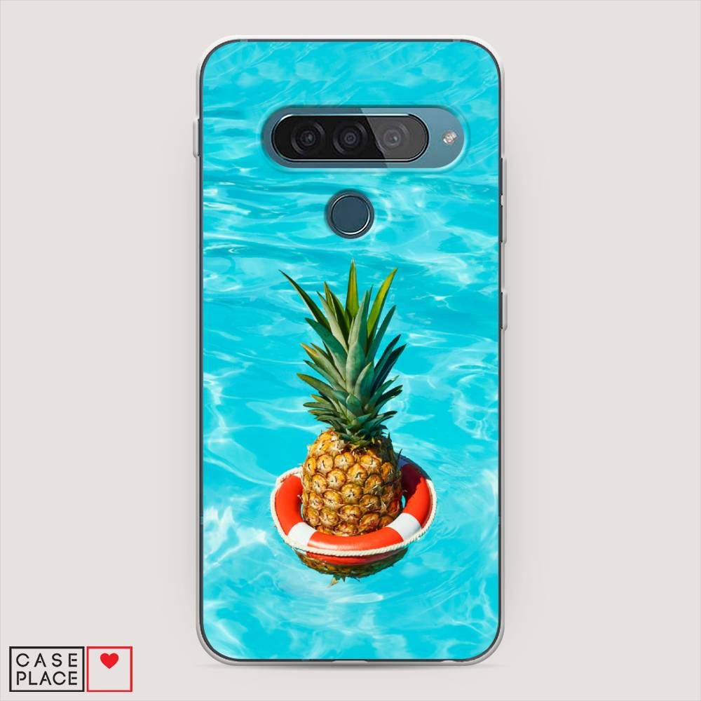 

Чехол Awog "Ананас в бассейне" для LG G8s ThinQ, 84050-10