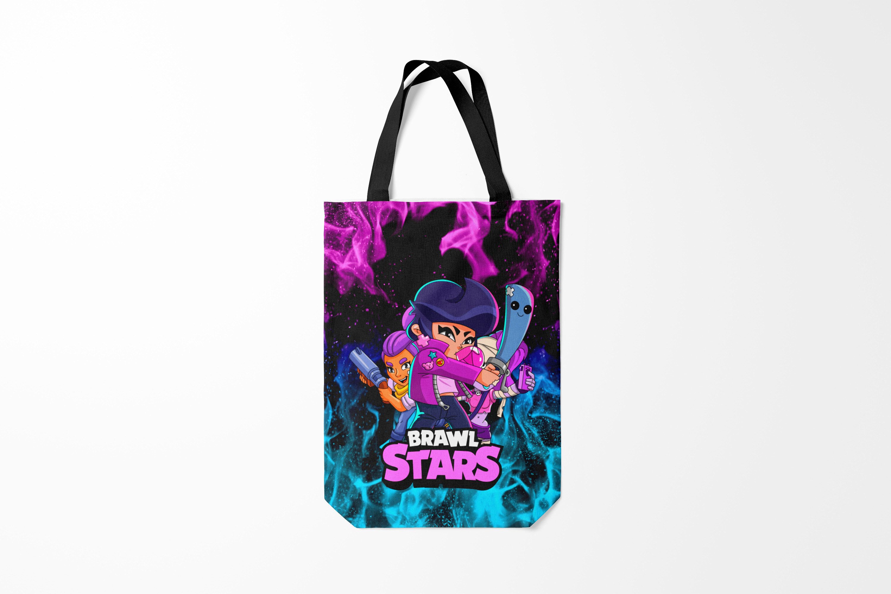 

Сумка шoппер унисекс Burnettie Brawl Stars BEA., разноцветный, Brawl Stars BEA.