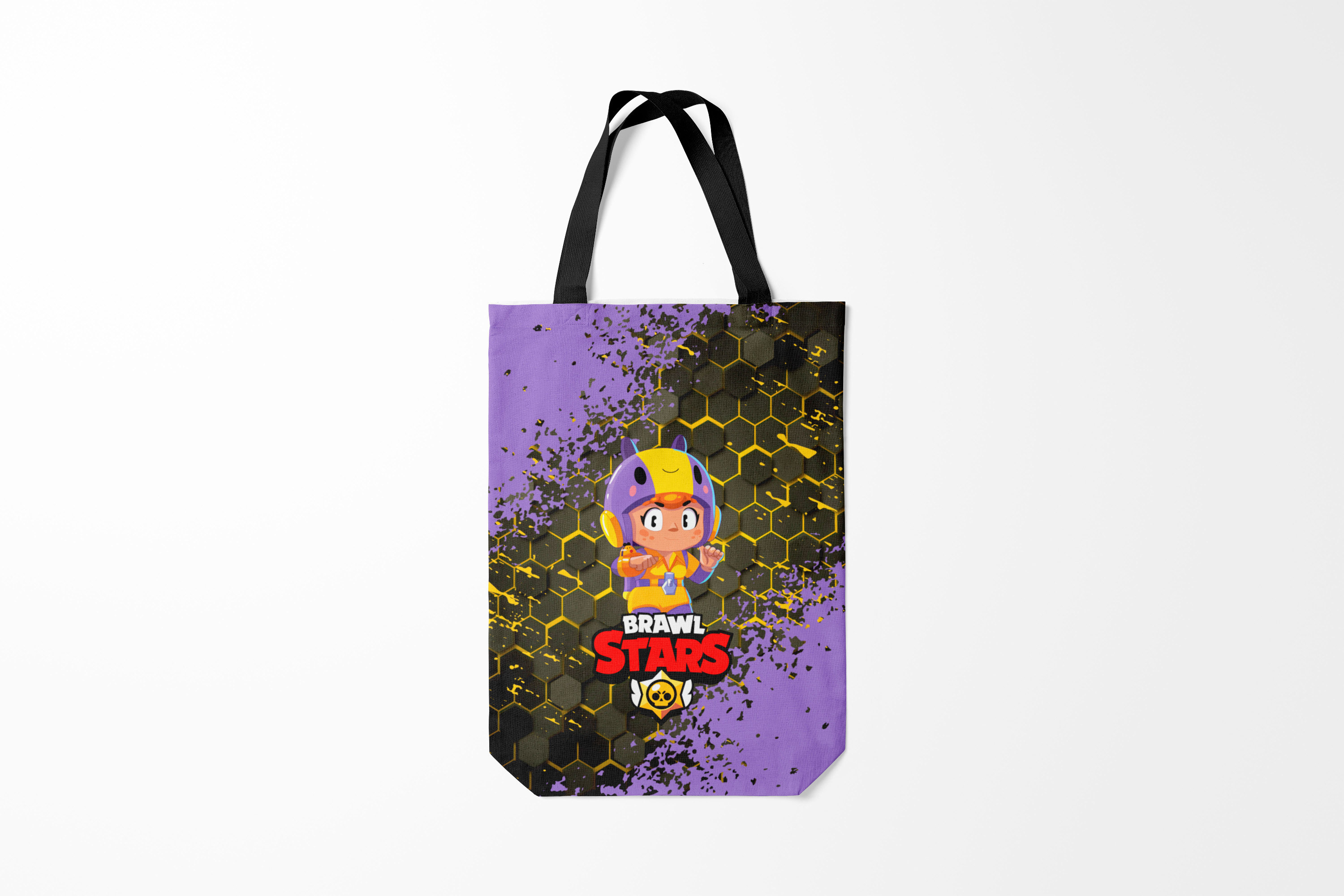 

Сумка шoппер унисекс Burnettie Brawl Stars BEA., разноцветный, Brawl Stars BEA.