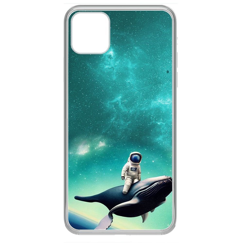 

Чехол-накладка Krutoff Clear Case Космоплавание для iPhone 11 Pro Max, Прозрачный