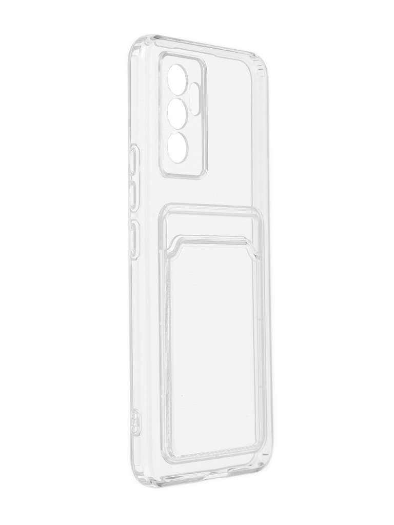 фото Чехол svekla для vivo v23e с картхолдером transparent svcar-viviv23e-wh