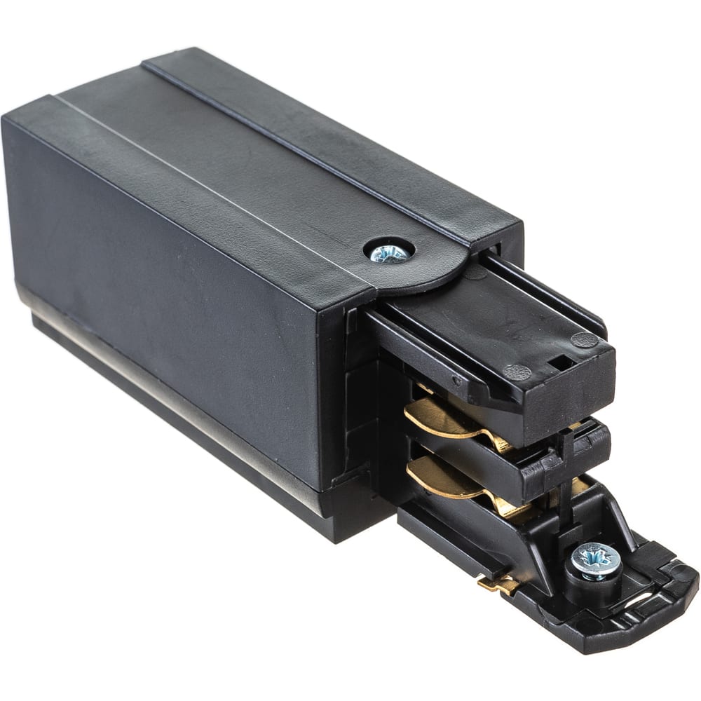 

FERON PRO-0431 черный, Токоподвод левый трехфазный для шинопровода 41072