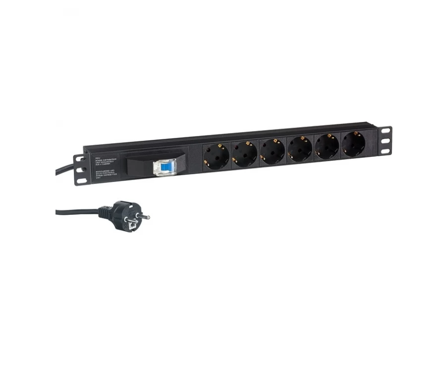 

Блок розеток ExeGate ServerPro PDU-19H610, Черный, ServerPro PDU-19H610