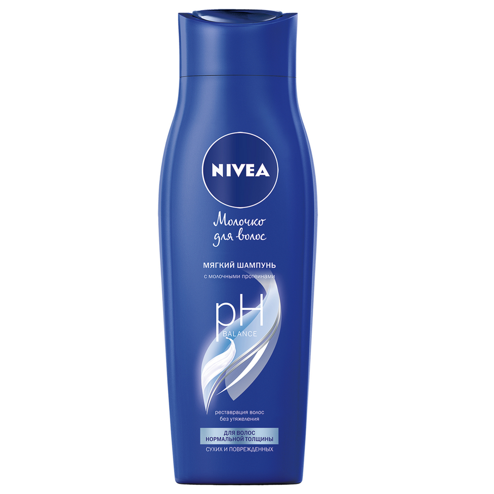 фото Шампунь nivea молочко для волос нормальной толщины 250 мл