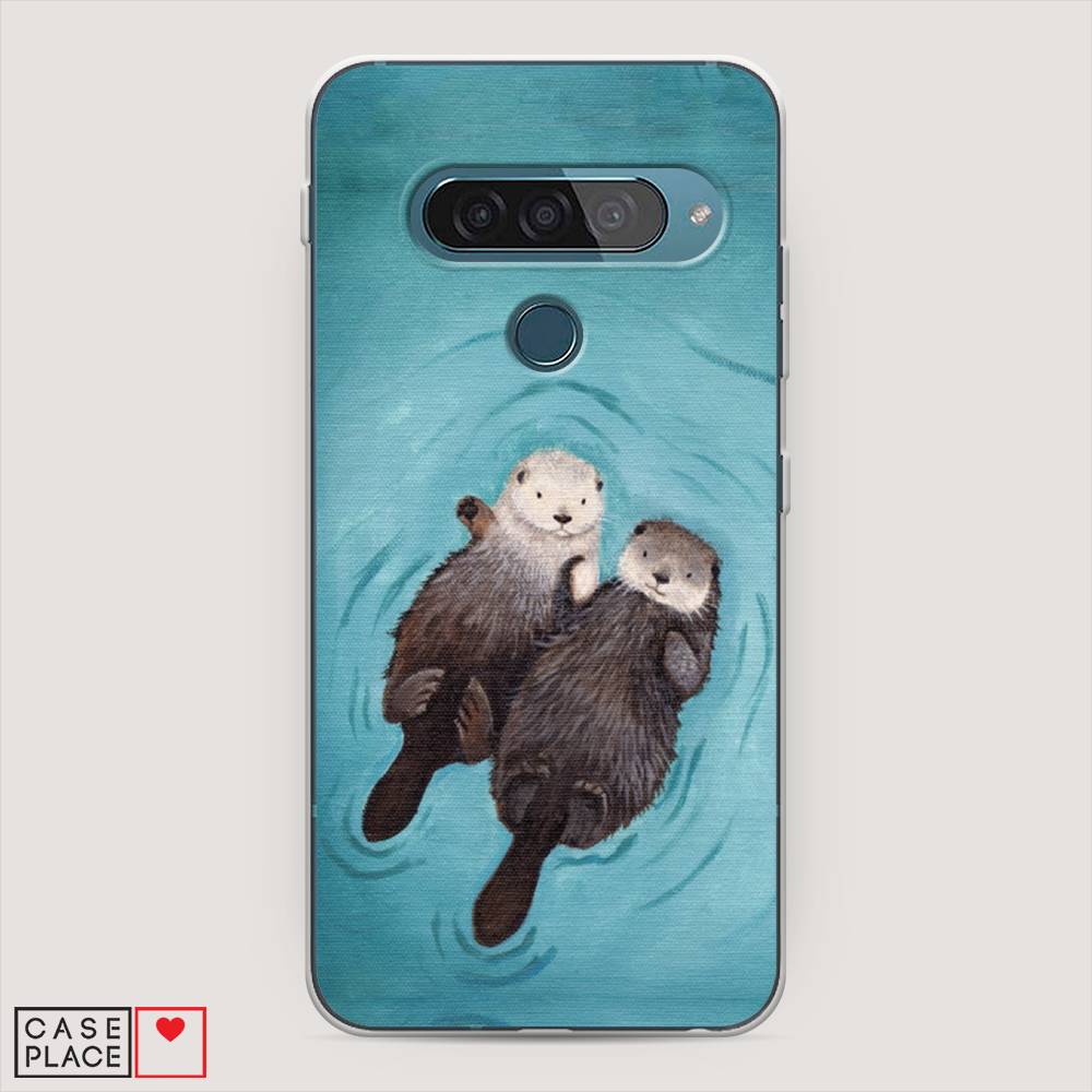 

Чехол Awog "Парочка бобров" для LG G8s ThinQ, 84050-10