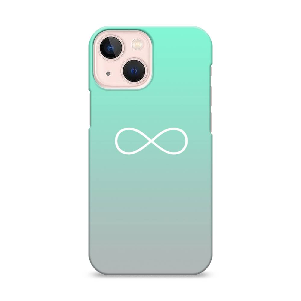 

Пластиковый чехол "Бесконечность от Тиффани" на Apple iPhone 13 mini, 14120-3