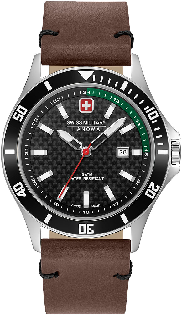

Наручные часы мужские Swiss Military Hanowa 06-4161.2.04.007.06, 06-4161.2.04.007.06