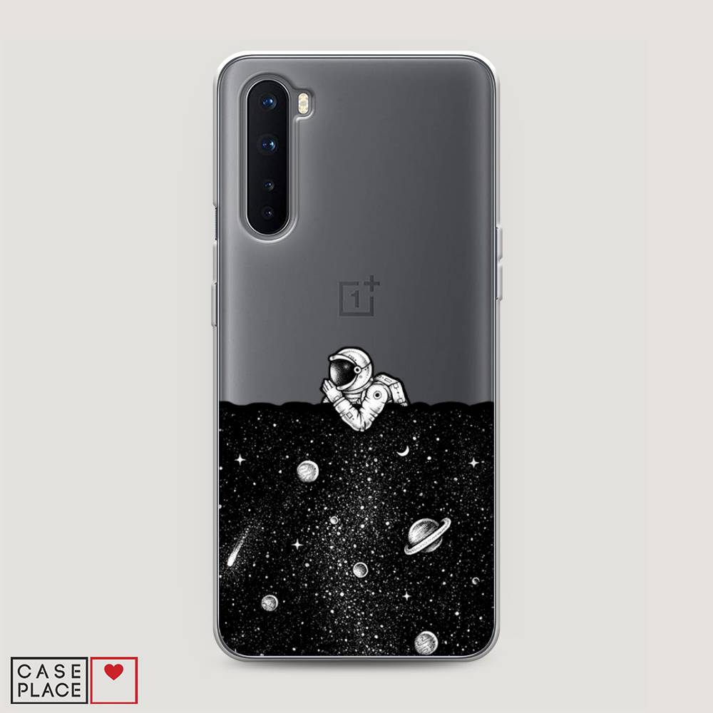 

Чехол Awog на OnePlus Nord / ВанПлас Nord "Космический сон", Серый, 151350-4