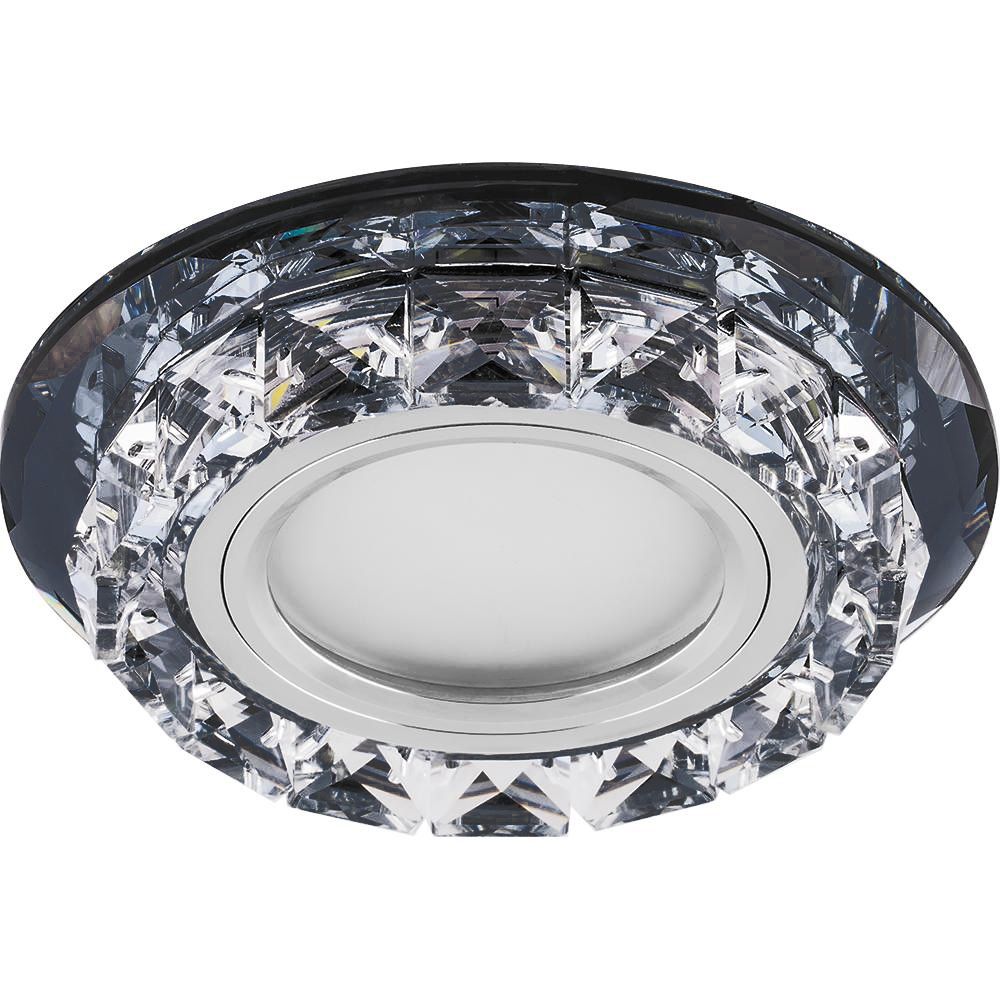 

Светильник с подсветкой Feron 28822 GU53 MR16 CD878 черный прозрачный, 28822
