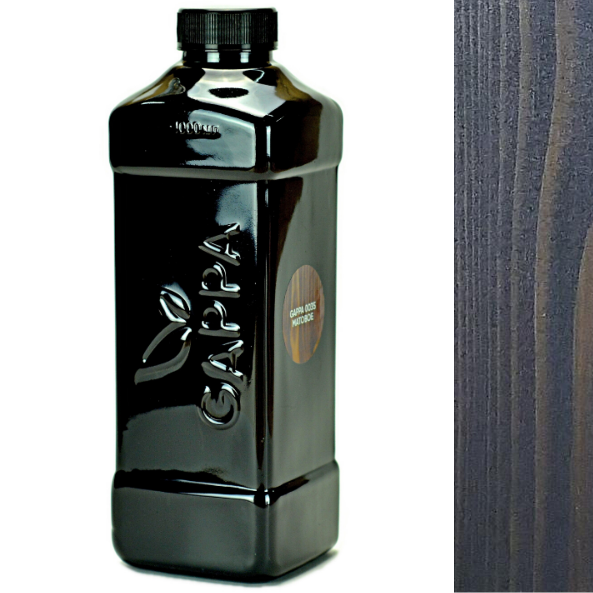 Масло для дерева GAPPA 7001 чёрный графит масло слобода подсолнечное ароматное нерафинированное первый отжим 1 литр