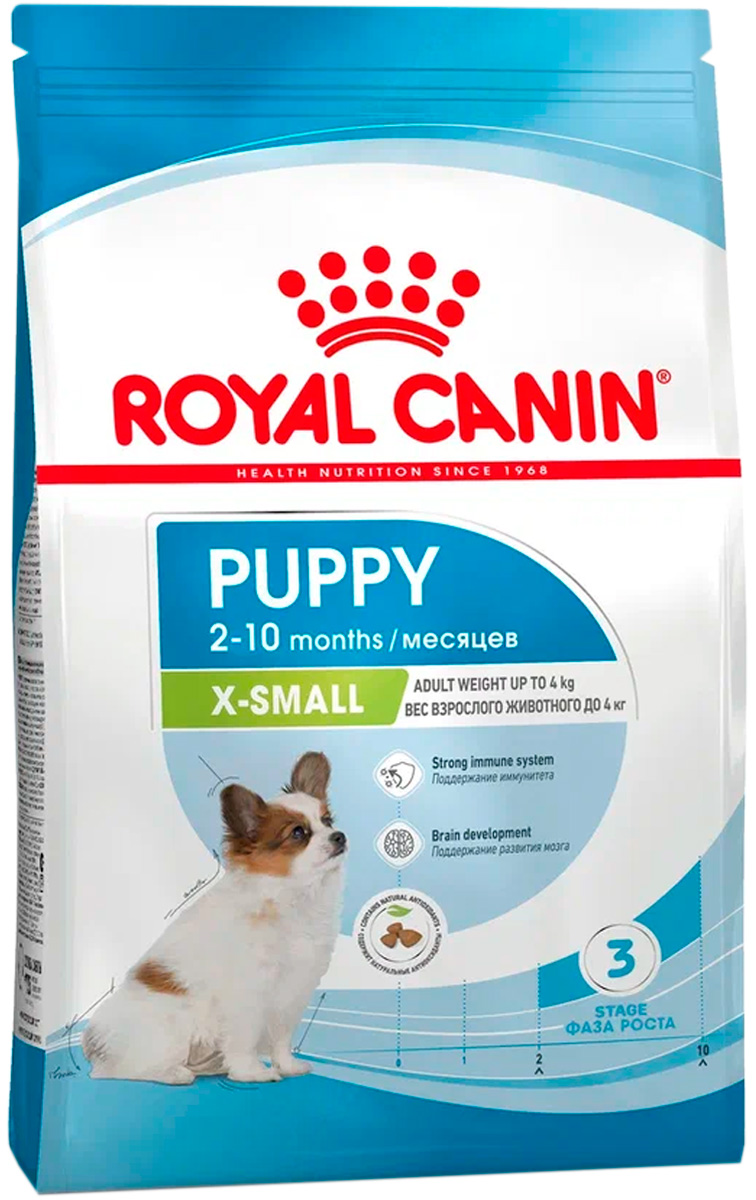 

Сухой корм для щенков ROYAL CANIN Junior X - Small, птица, 1,5кг, Junior X - Small