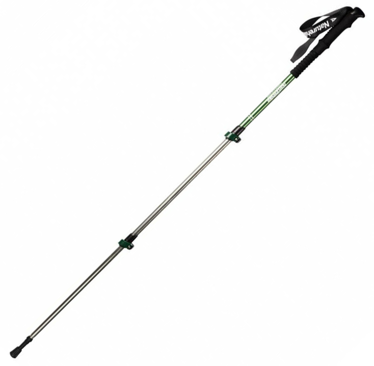 Треккинговая палка Naturehike ST01 6061 AL NH17D001-Z  62-135 темно-зеленая (1шт)