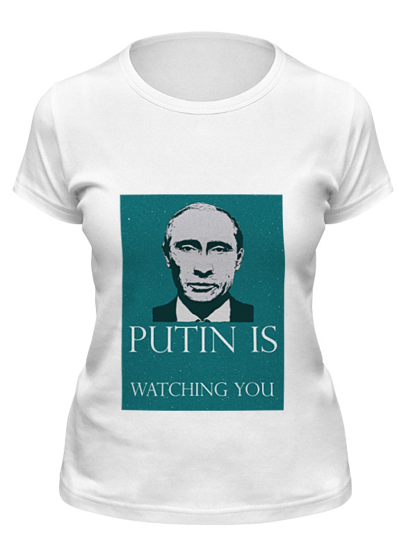 

Футболка женская Printio Владимир владимирович путин 2 белая 2XL, Белый, Владимир владимирович путин 2