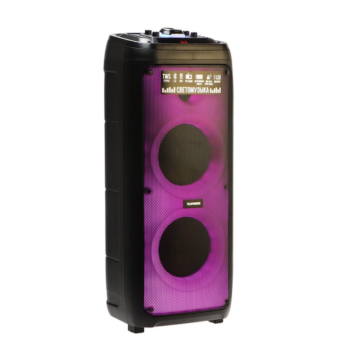 

Портативная колонка Telefunken TF-MS3303 Black, Черный
