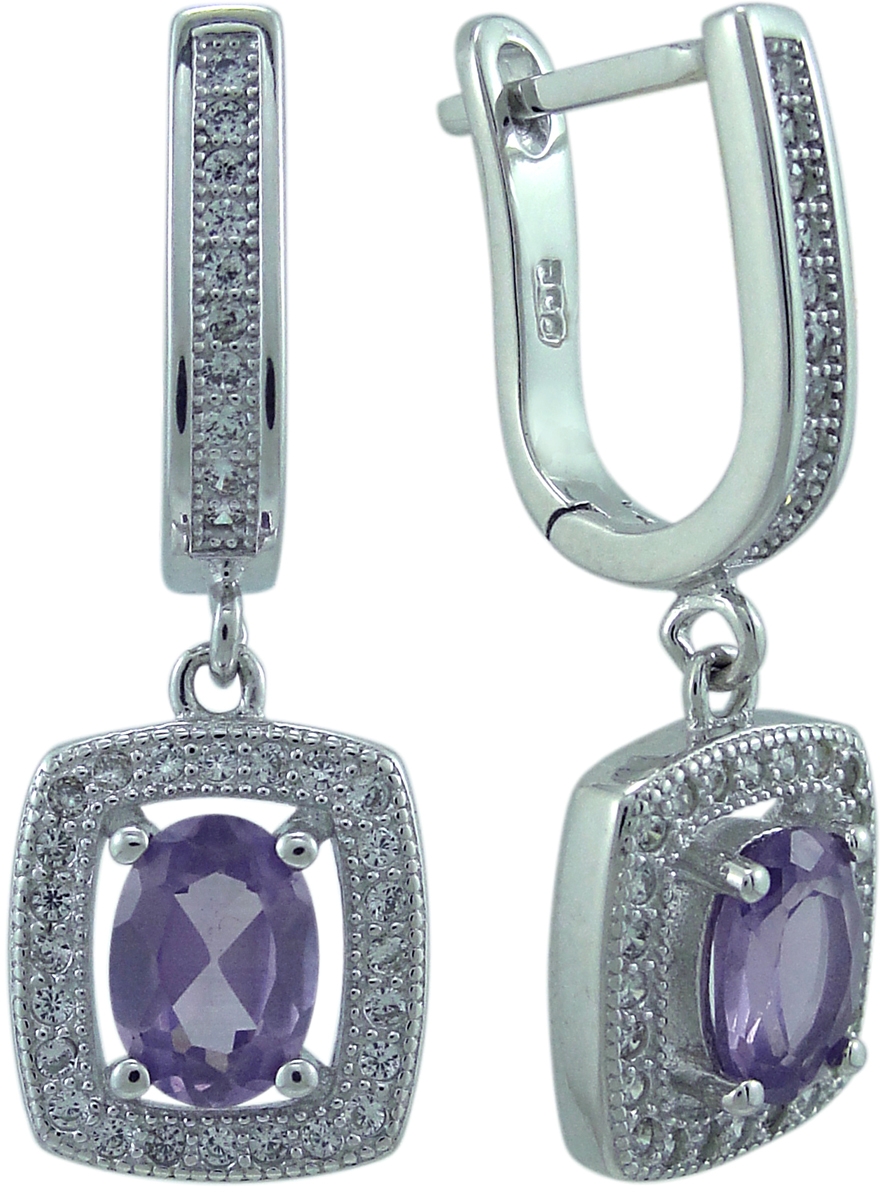 

Серьги из серебра с александритом Balex Jewellery 2405937673, 2405937673