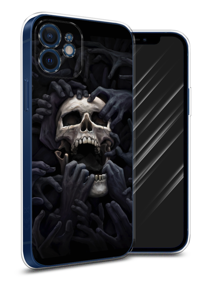 

Чехол Awog на Apple iPhone 12 mini / Айфон 12 mini "Череп 29", Разноцветный, 12650-9