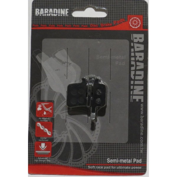 

Колодки к диск.торм. BARRADINE для AVID Hydraulic/Mechanical