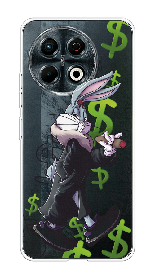 

Чехол на Tecno Spark 30 Pro Rich Bugs Bunny, Зеленый;черный;голубой, 309850-1