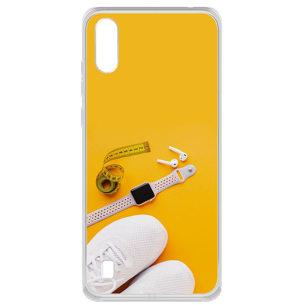 

Чехол-накладка Krutoff Clear Case Кроссовки женские Фитнес для ZTE Blade A5 (2020)