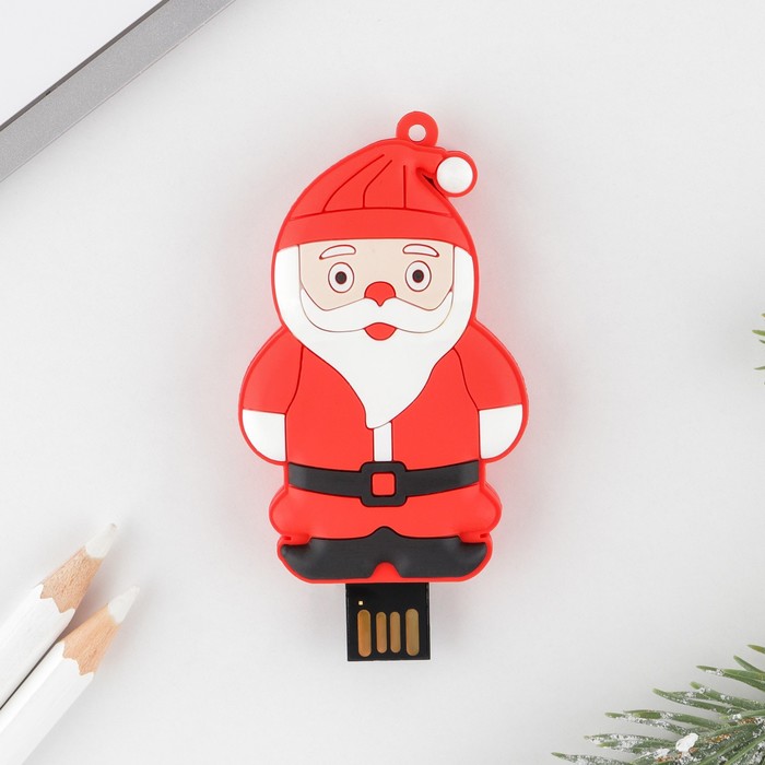 

Флешка Like me Дед мороз 2 GB красный (7815840), Дед мороз