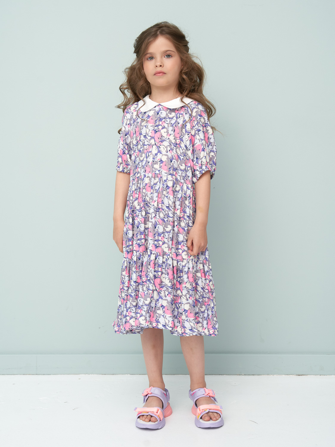 

Платье детское Prime Baby PPP01804, серый, 104, Разноцветный, PPP01804