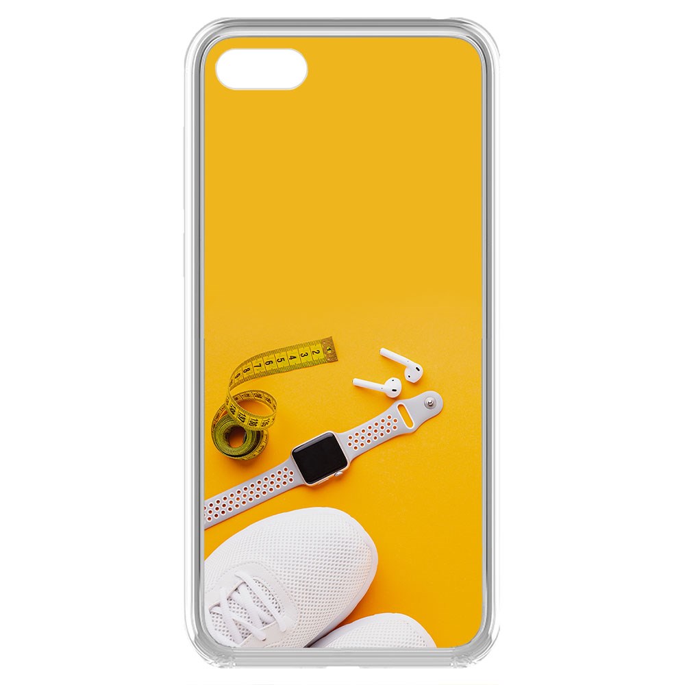фото Чехол-накладка krutoff clear case кроссовки женские фитнес для huawei y5 prime (2018)